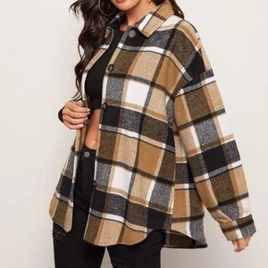 Soft Plaid Flannel Shacket